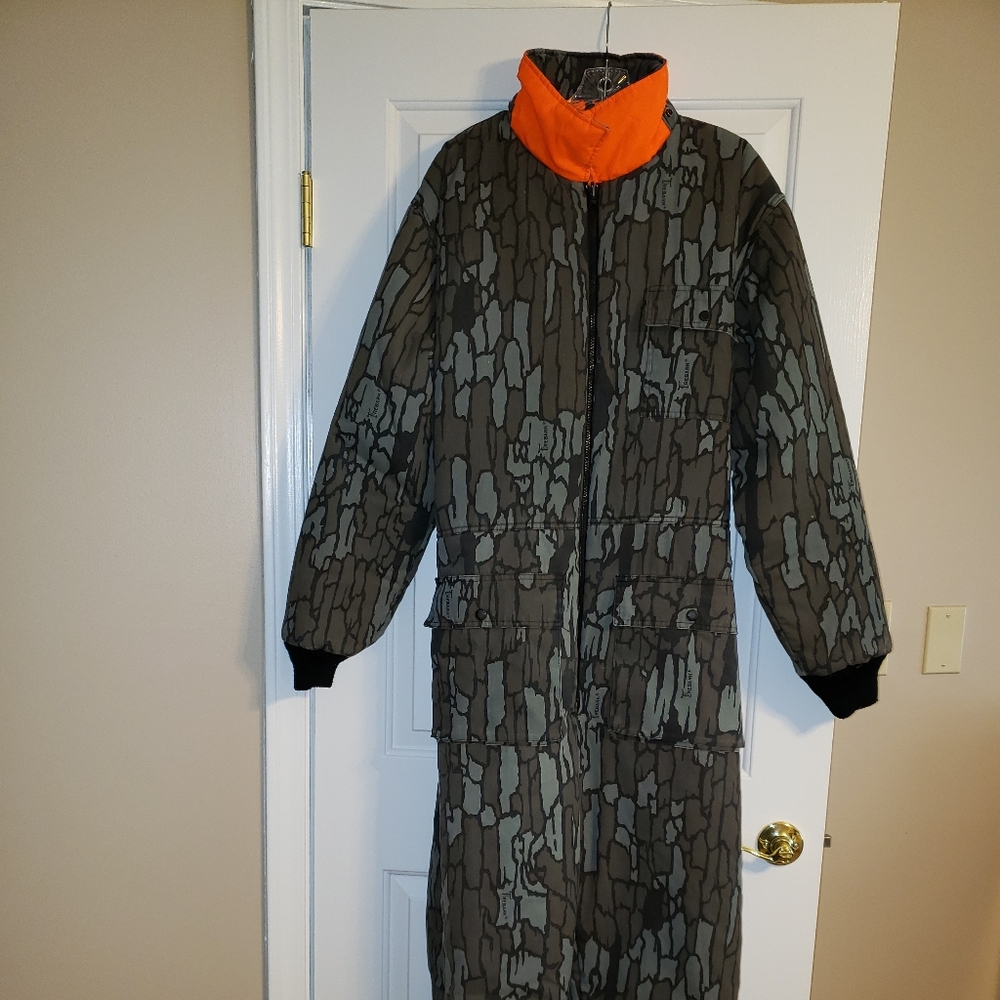 Men's hunting reversible coverall